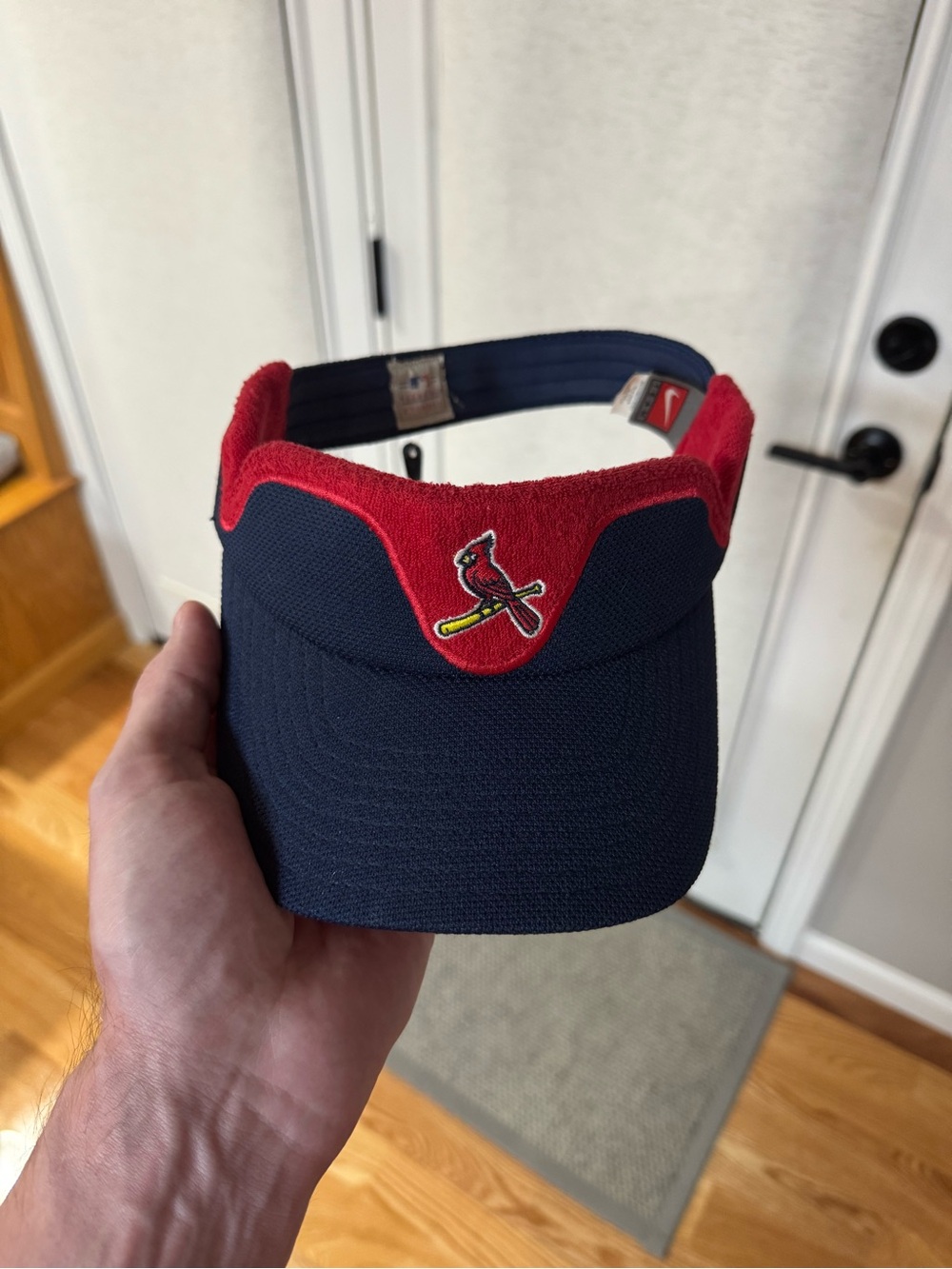 Vintage St.Louis Cardinals Visor Nike Team Terry Cloth NWOT